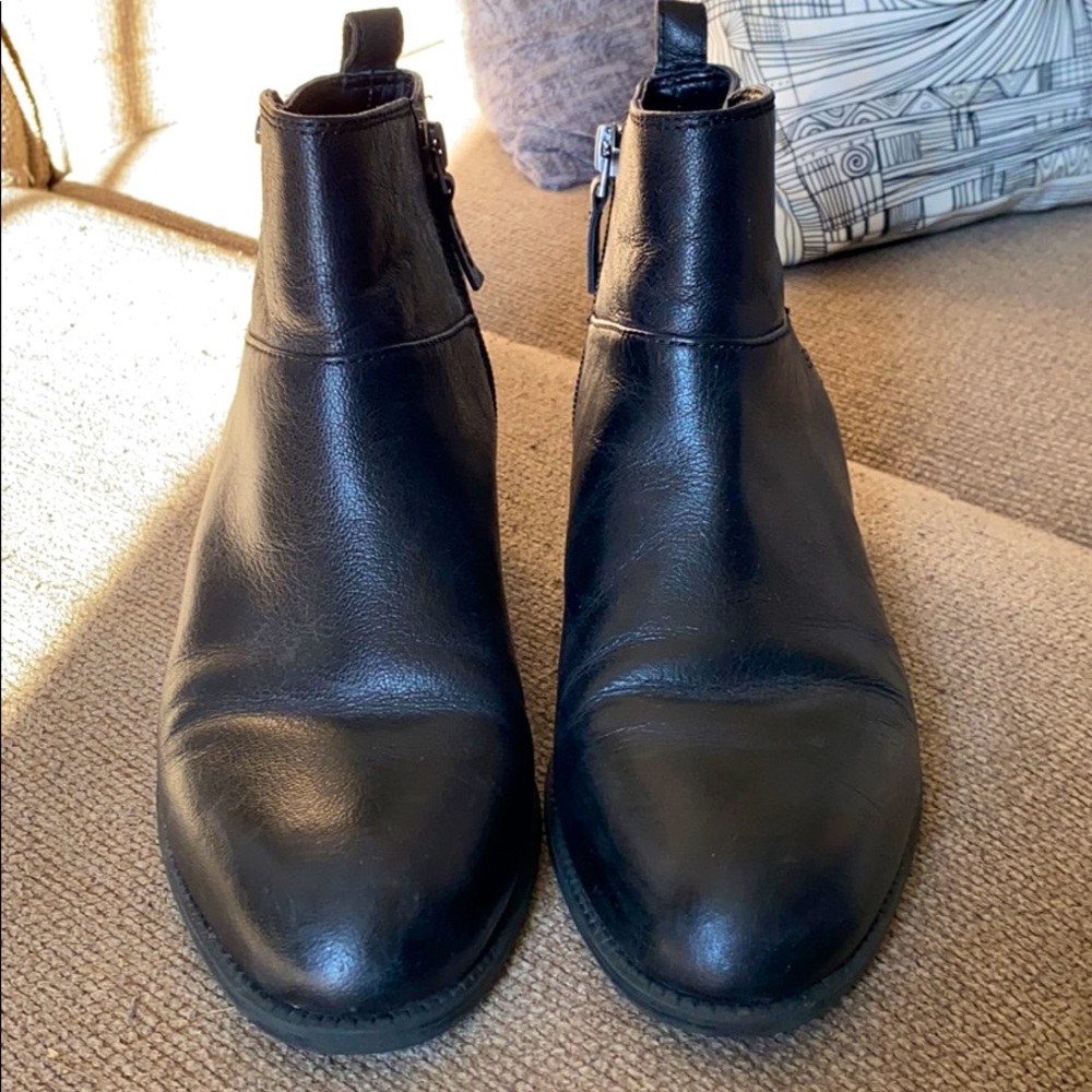 Franco Sarto - Black leather booties